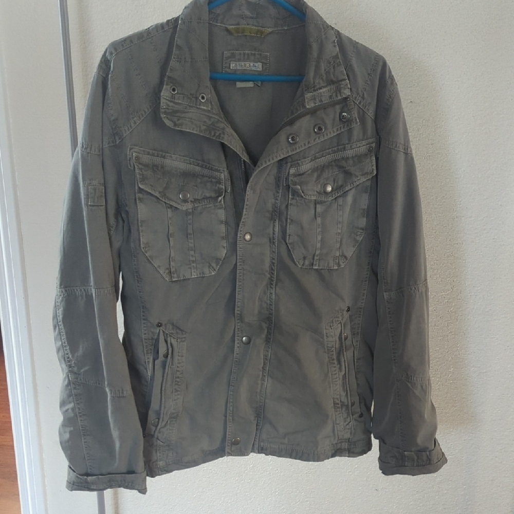 Men's Olive Military Jacket